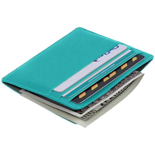 Чехол для карточек Devon, бирюзовый Чехол для карточек Devon, бирюзовый