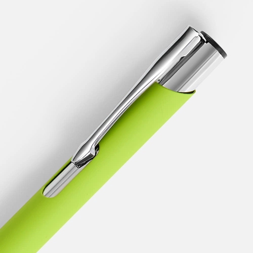 Ручка шариковая Keskus Soft Touch, зеленое яблоко Ручка шариковая Keskus Soft Touch, зеленое яблоко