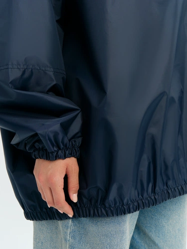 Дождевик-анорак Alatau, укороченный, темно-синий, единый размер Дождевик-анорак Alatau, укороченный, темно-синий, единый размер
