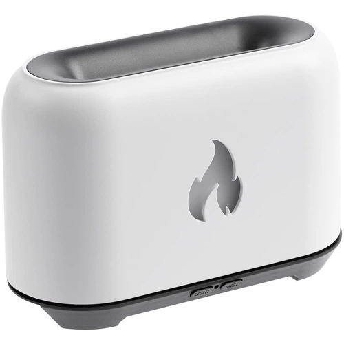 Увлажнитель-ароматизатор Fire Flick с имитацией пламени, белый Увлажнитель-ароматизатор Fire Flick с имитацией пламени, белый