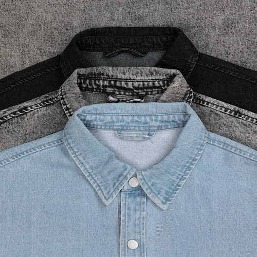 Куртка джинсовая O3, черная Куртка джинсовая O3, черная