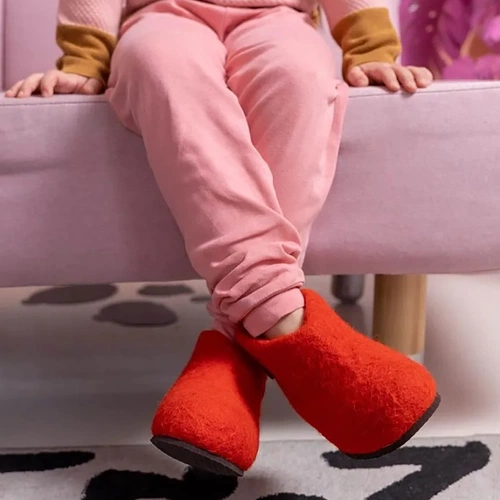 Домашние валенки Wild, красные Домашние валенки Wild, красные