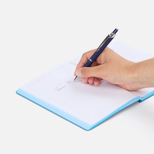 Ручка шариковая Chromos Soft Touch, синяя Ручка шариковая Chromos Soft Touch, синяя