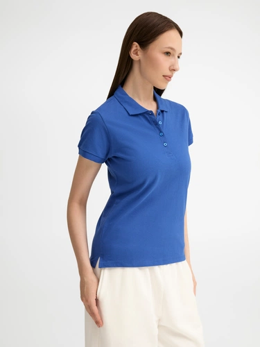 Рубашка поло женская People 210, ярко-синяя (royal) Рубашка поло женская People 210, ярко-синяя (royal)