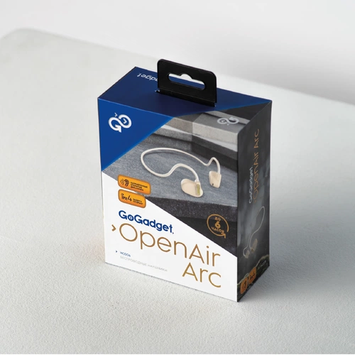 Беспроводные наушники OpenAir Arc, бежевые Беспроводные наушники OpenAir Arc, бежевые