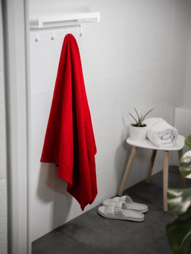 Полотенце Odelle, большое, красное Полотенце Odelle, большое, красное