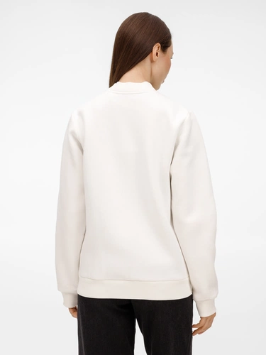 Бомбер унисекс AtmosWear, молочно-белый Бомбер унисекс AtmosWear, молочно-белый