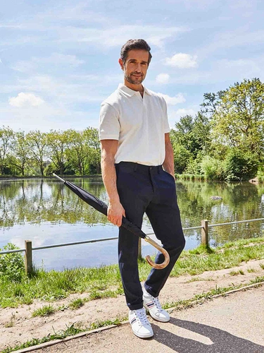 Зонт-трость Commissioner, черный Зонт-трость Commissioner, черный