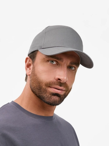 Бейсболка Settaro, серая Бейсболка Settaro, серая