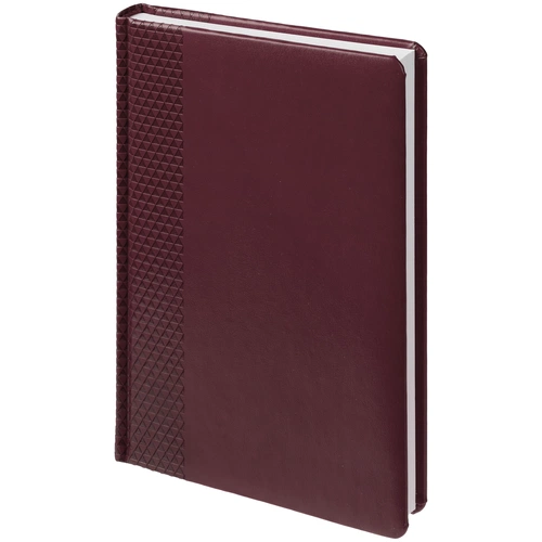 Ежедневник Prizma, недатированный, бордовый Ежедневник Prizma, недатированный, бордовый