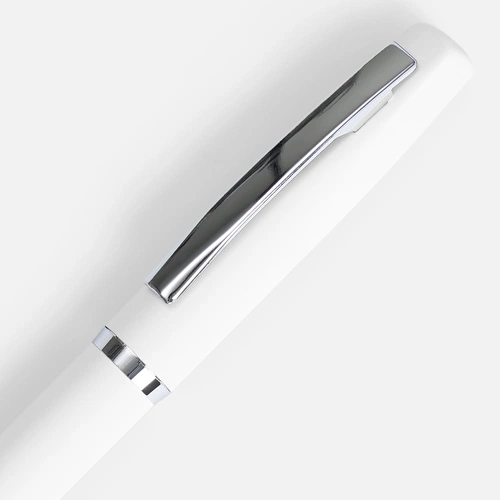 Ручка шариковая Bolt Soft Touch, белая Ручка шариковая Bolt Soft Touch, белая