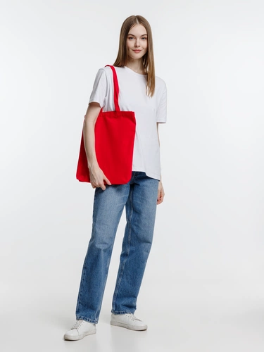 Холщовая сумка Strong 210, красная Холщовая сумка Strong 210, красная