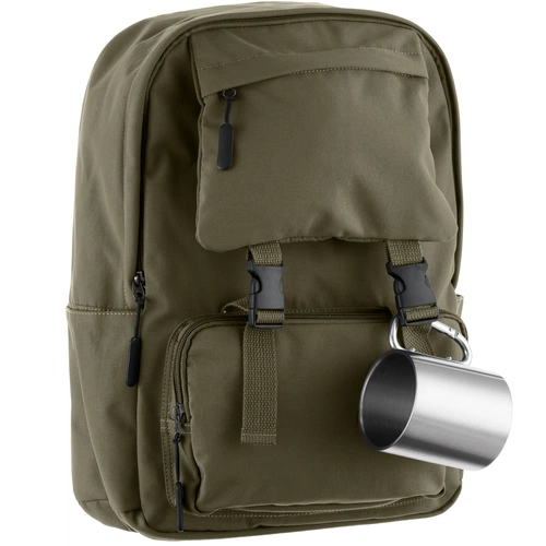 Кружка Trek, с серебристой ручкой-карабином Кружка Trek, с серебристой ручкой-карабином