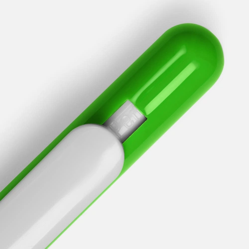 Ручка шариковая Swiper, зеленая с белым Ручка шариковая Swiper, зеленая с белым