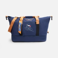 Сумка дорожная Incluso, синяя с нанесением и кастомизацией