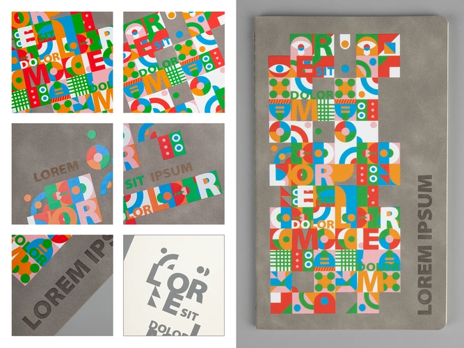 Комплект блокнотов Luba с нанесением