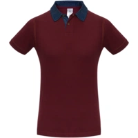 Рубашка поло мужская DNM Forward бордовая