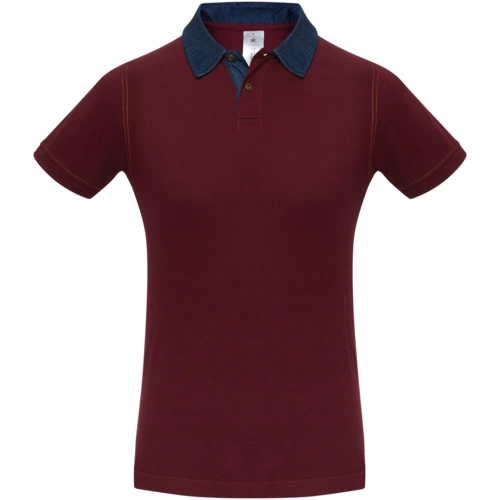 Рубашка поло мужская DNM Forward бордовая Рубашка поло мужская DNM Forward бордовая