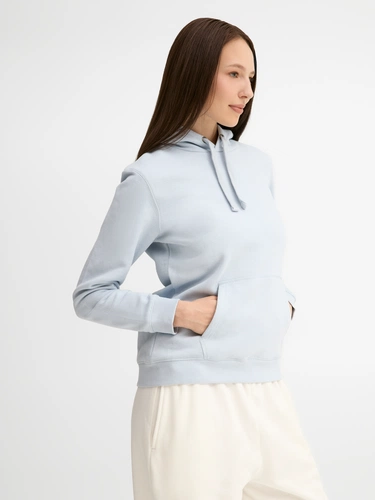 Толстовка женская Spencer Women, голубая Толстовка женская Spencer Women, голубая