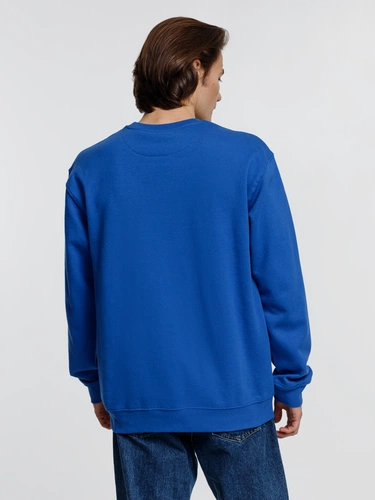 Свитшот унисекс Columbia, ярко-синий Свитшот унисекс Columbia, ярко-синий