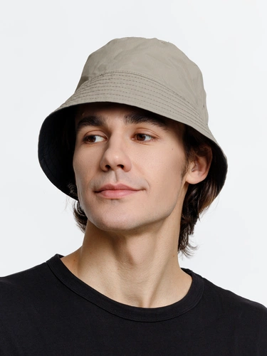 Панама Nylon двусторонняя, черная с хаки Панама Nylon двусторонняя, черная с хаки