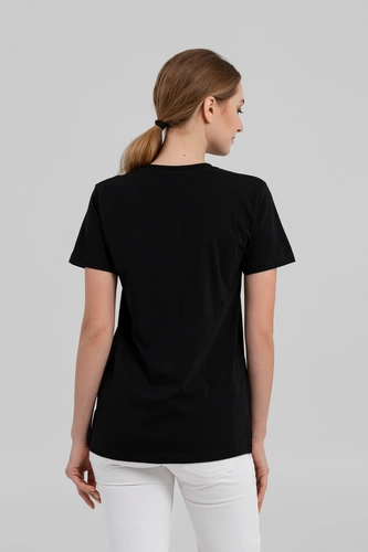 Футболка унисекс T-bolka 160 Original, черная Футболка унисекс T-bolka 160 Original, черная
