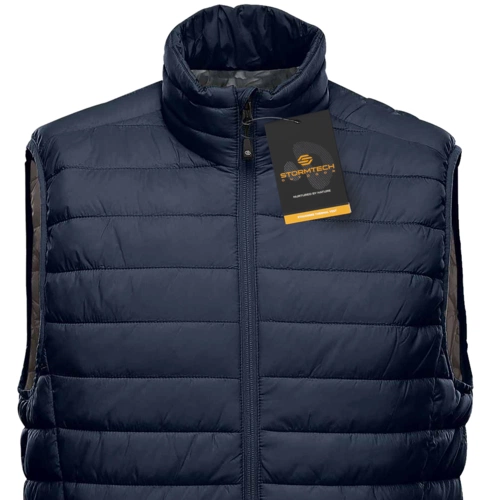 Жилет компактный мужской Stavanger, темно-синий Жилет компактный мужской Stavanger, темно-синий