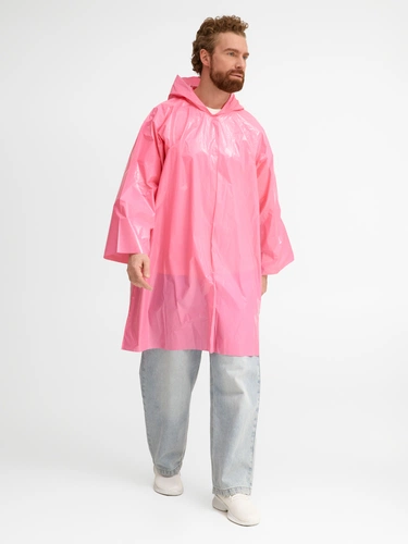 Дождевик-плащ BrightWay с печатью в один цвет на заказ Дождевик-плащ BrightWay с печатью в один цвет на заказ