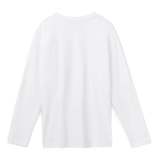 Футболка с длинным рукавом Lehta, белая Футболка с длинным рукавом Lehta, белая