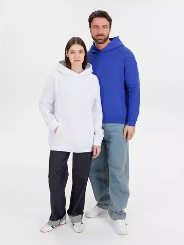 Худи оверсайз унисекс Outshine, ярко-синее Худи оверсайз унисекс Outshine, ярко-синее