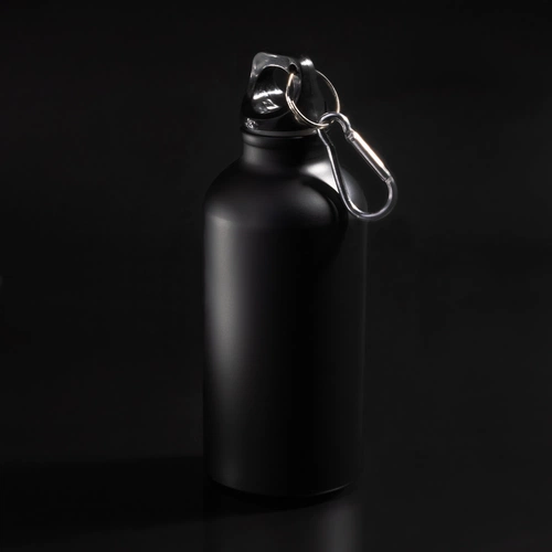 Бутылка для воды Funrun 400, черная Бутылка для воды Funrun 400, черная