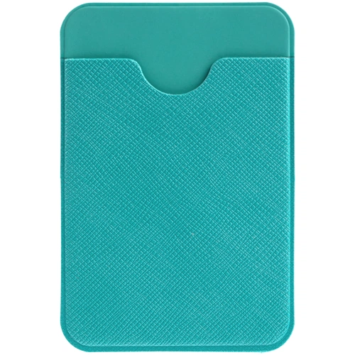 Чехол для карты на телефон Devon, бирюзовый Чехол для карты на телефон Devon, бирюзовый