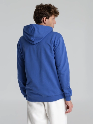 Толстовка на молнии с капюшоном Siverga 2.0, ярко-синяя Толстовка на молнии с капюшоном Siverga 2.0, ярко-синяя