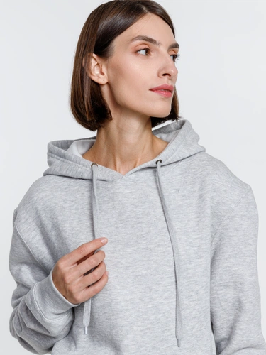 Худи унисекс Phoenix, серый меланж Худи унисекс Phoenix, серый меланж