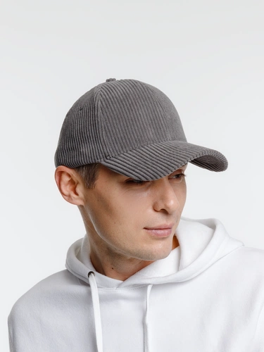 Бейсболка Soft Core, серая Бейсболка Soft Core, серая