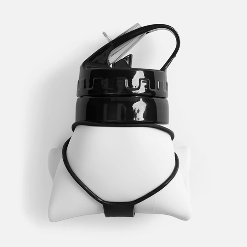 Складная бутылка для воды Langfossen, белая Складная бутылка для воды Langfossen, белая