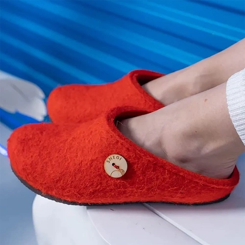 Домашние валенки Step, красные Домашние валенки Step, красные