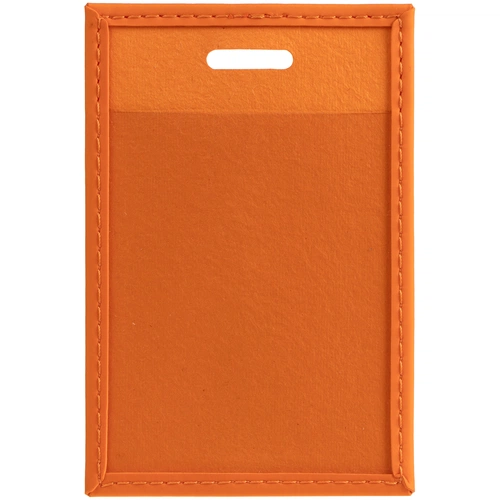 Чехол для пропуска Shall, оранжевый Чехол для пропуска Shall, оранжевый