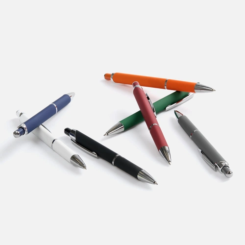 Ручка шариковая Chromos Soft Touch, синяя Ручка шариковая Chromos Soft Touch, синяя