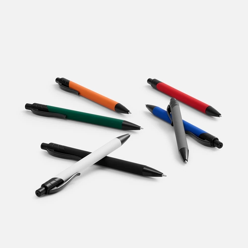 Ручка шариковая Undertone Black Soft Touch, серая Ручка шариковая Undertone Black Soft Touch, серая