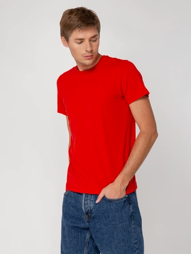 Футболка мужская T-bolka Stretch, красная Футболка мужская T-bolka Stretch, красная