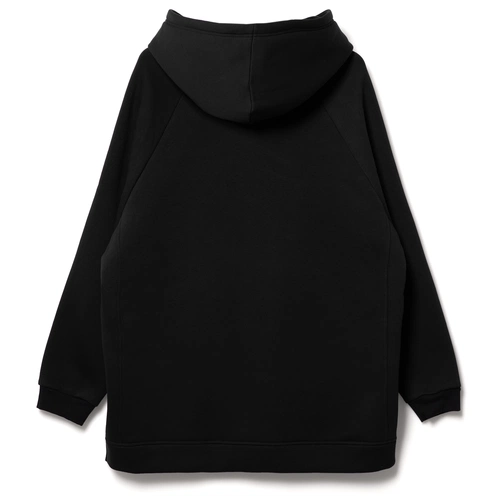 Худи унисекс оверсайз Easy Street, черное Худи унисекс оверсайз Easy Street, черное