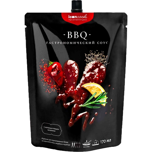 Соус Icancook, большой, барбекю Соус Icancook, большой, барбекю