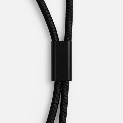 Кабель-ланьярд energyFlex Power Delivery 60 Вт, черный Кабель-ланьярд energyFlex Power Delivery 60 Вт, черный