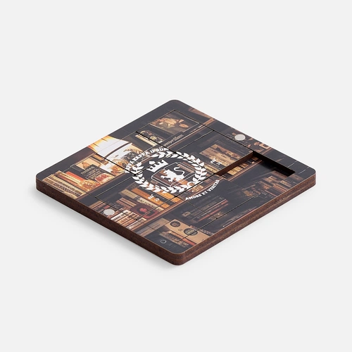 Головоломка-пятнашки с крышкой PuzzleBox на заказ Головоломка-пятнашки с крышкой PuzzleBox на заказ