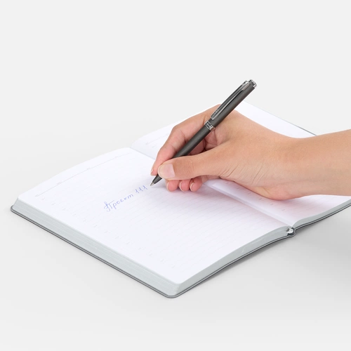 Ручка шариковая Delgado, серая Ручка шариковая Delgado, серая