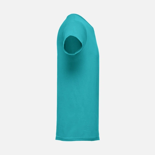 Футболка мужская Luanda, бирюзовая Футболка мужская Luanda, бирюзовая