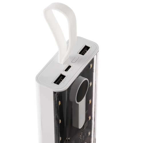 Аккумулятор Trellis Digital 10000 мАч, белый Аккумулятор Trellis Digital 10000 мАч, белый