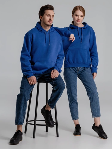 Толстовка с капюшоном Slam 320, ярко-синяя Толстовка с капюшоном Slam 320, ярко-синяя