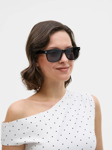 Очки солнцезащитные Sundance, ver.2, черные Очки солнцезащитные Sundance, ver.2, черные